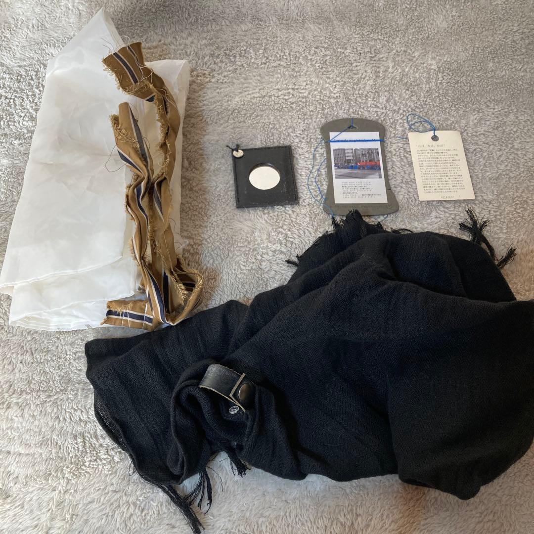 美品 ebagos エバゴス かごバッグ 新品未使用のリネンかぶせナチュラル付！