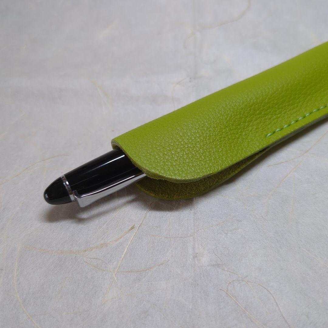 試筆のみ極美品旧型ニブセーラー万年筆 おまけ付きインクコンバーター2本 革ケース