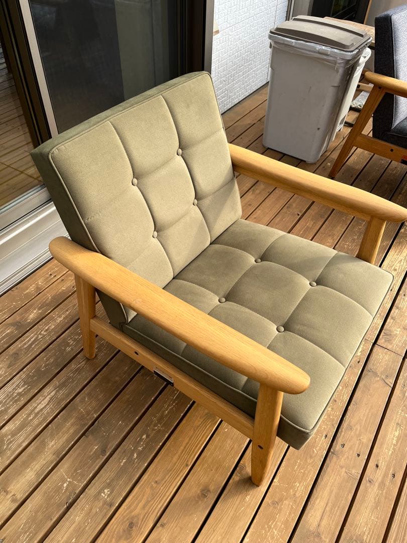 カリモク60 kチェア 1シーター