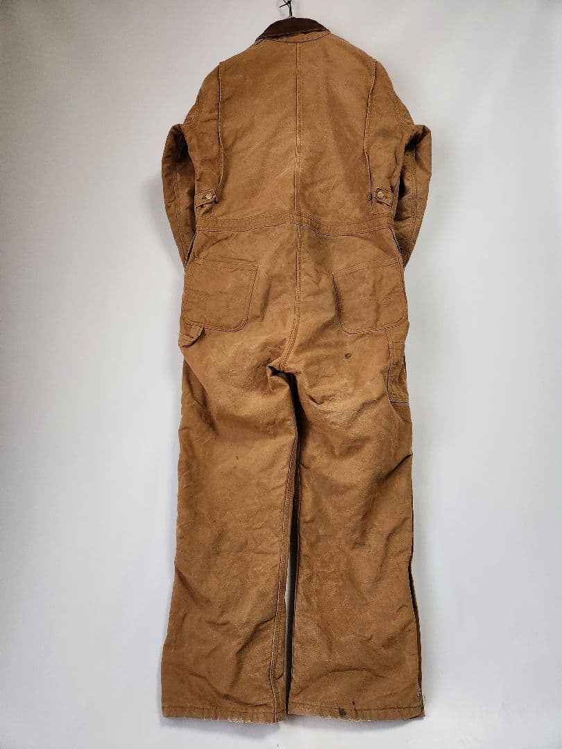 Carhartt ダック キルティング オールインワン つなぎ