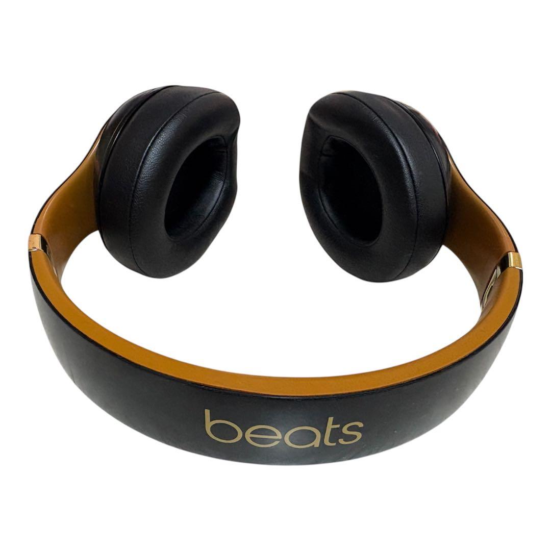 Beats ワイヤレスヘッドホン ブラック/ゴールド 純正ケース充電ケーブル付き