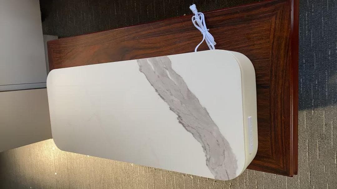 ホワイトドレッサー デスクのみ 訳あり品　写真をご確認 J204-100-01