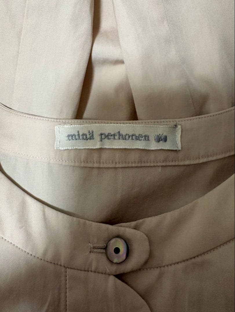 mina perhonen rosee 長袖ブラウス 22SS