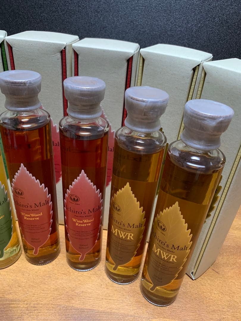 イチローズモルト200ml 旧BOXタイプ3種、6本