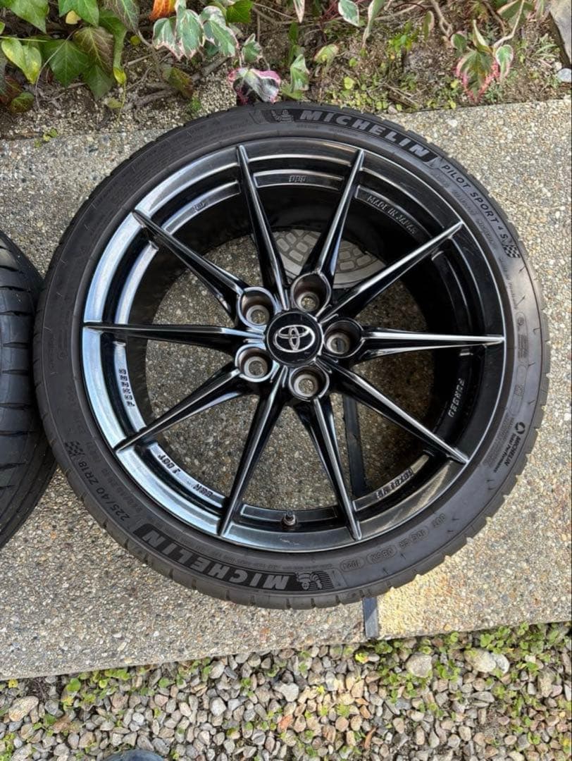 GRヤリス RZ ハイパフォーマンス 純正 BBS タイヤホイール4本セット