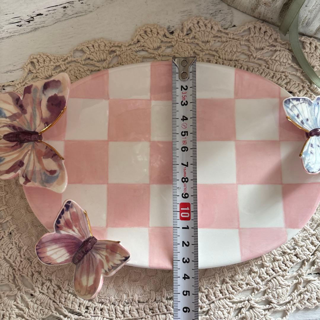 MACKENZIE-CHILDS 新作　セラミックトレイ、花瓶