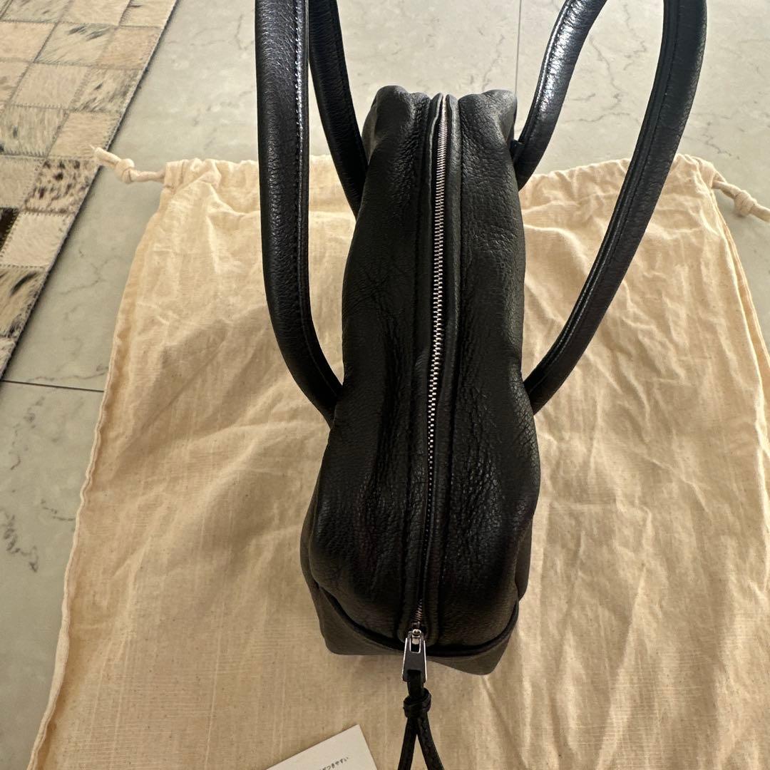 Aeta DA105 SQUARE BOSTON S ブラック バッグ 美品