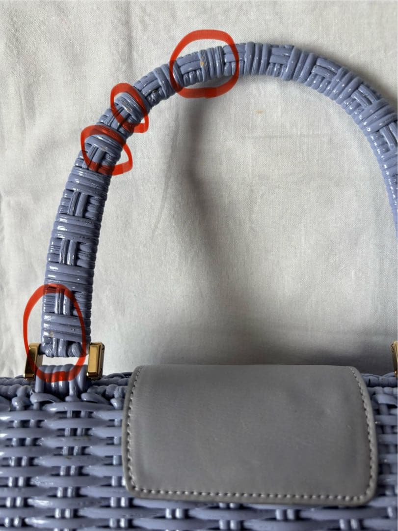 【Salvatore Ferragamo】 フェラガモ ミニ かごバッグ