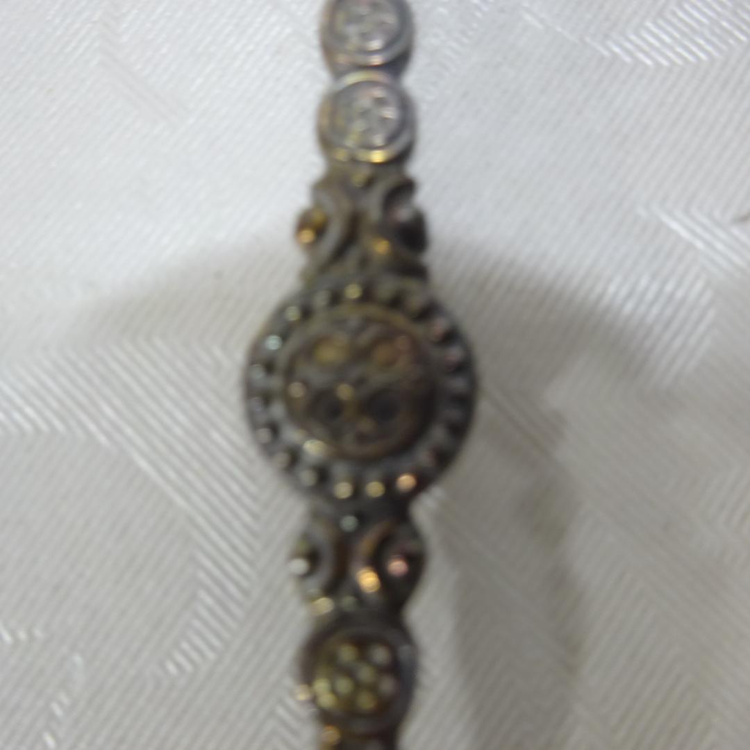 スターリングシルバーアノインティングスプーン1937 Coronation