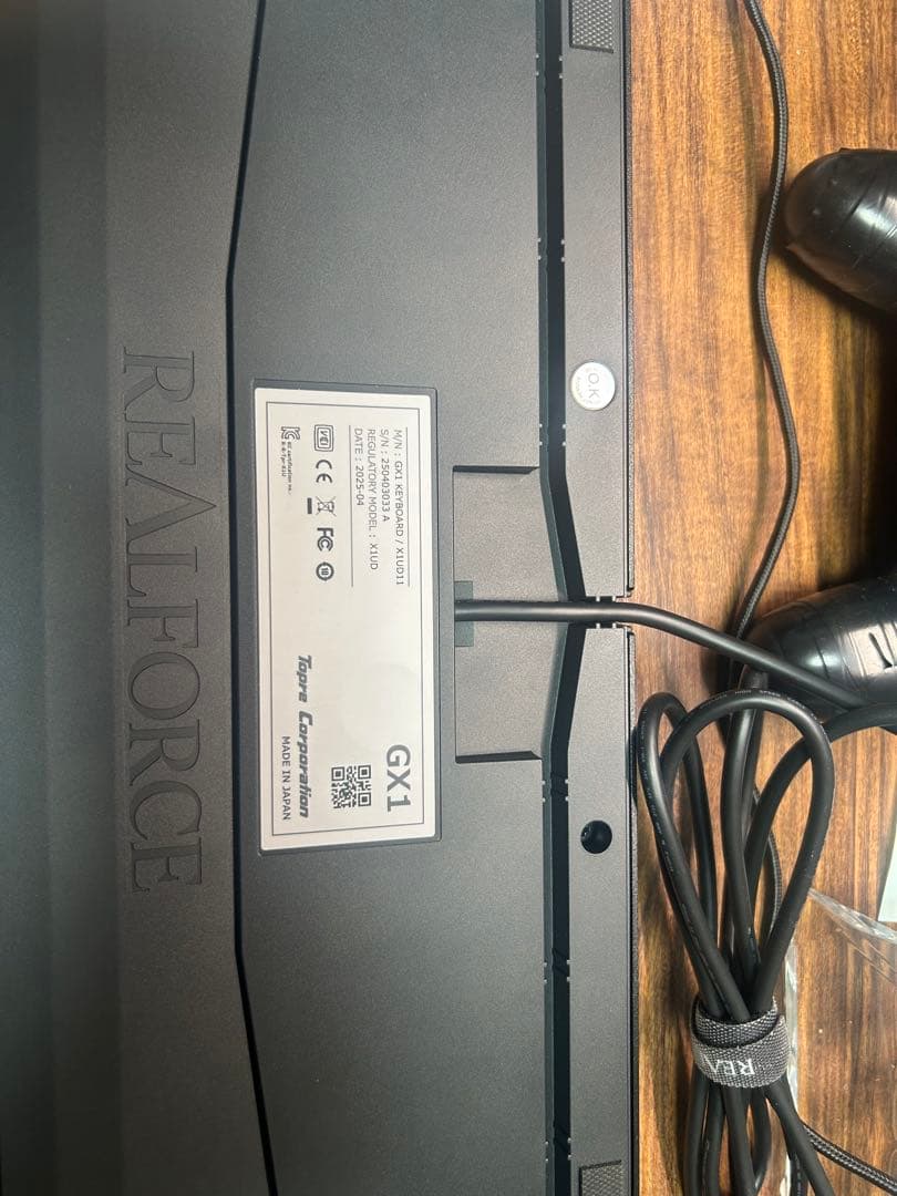 REALFORCE GX1 激レアキーキャップ付き