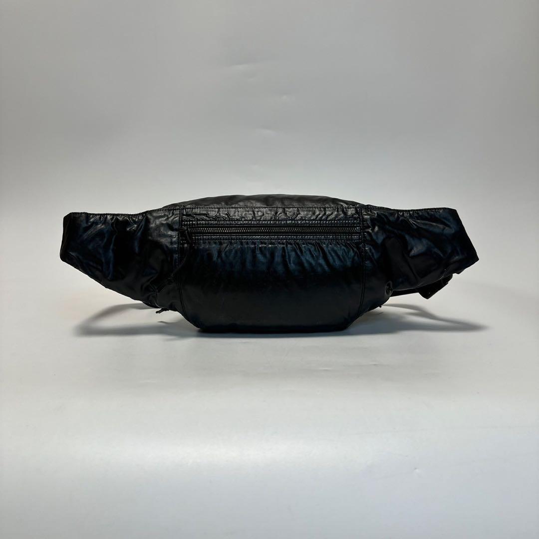 o53 保存袋　Gカード付き　サンローラン　ヌックス　ブラック　ウエストバッグ