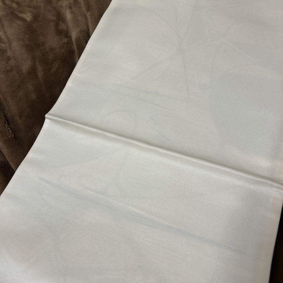 袋帯 洒落袋帯 西陣織 六通 アイボリー