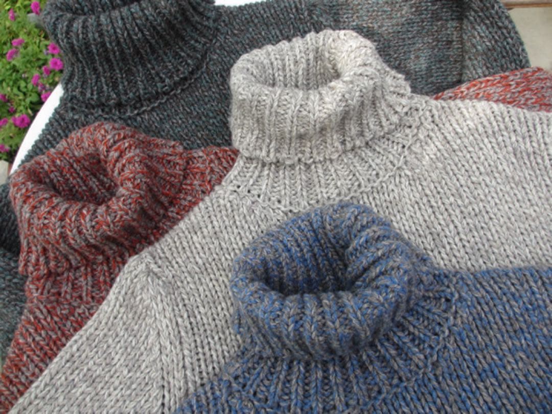 ZANONE YAK wool／turtle neck