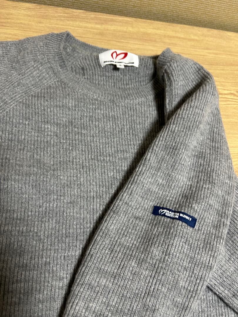MASTER BUNNY EDITION グレー　セーター size.5