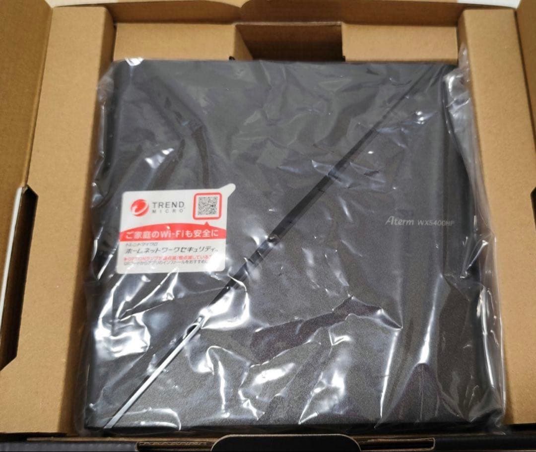 NEC Aterm PA-WX5400HP 美品 付属品完備 Wi-Fi6対応