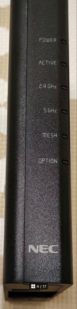 NEC Aterm PA-WX5400HP 美品 付属品完備 Wi-Fi6対応