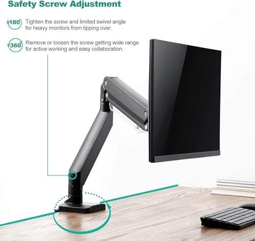 WALI (ワリ) ウルトラワイド モニターアーム 13~49インチの_corg