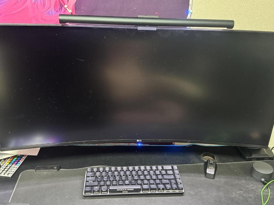 WALI (ワリ) ウルトラワイド モニターアーム 13~49インチの_corg