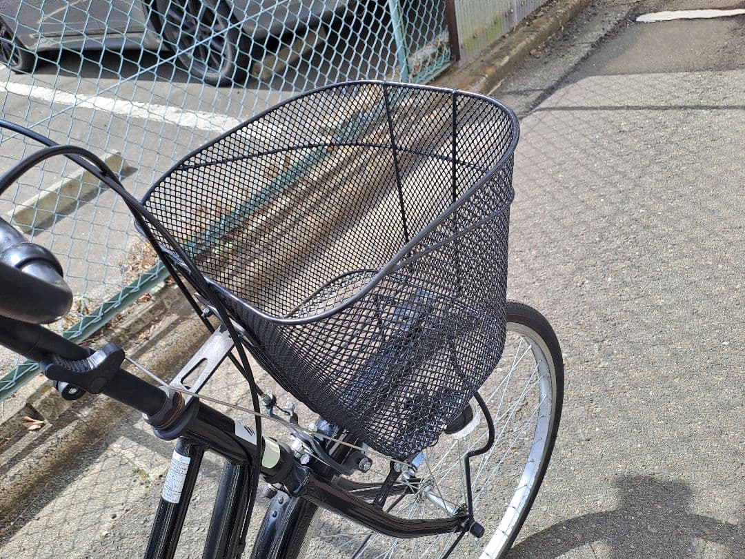 [現地手渡し:仙台] 自転車 asahiシティサイクル 黒 26インチ１年半使用