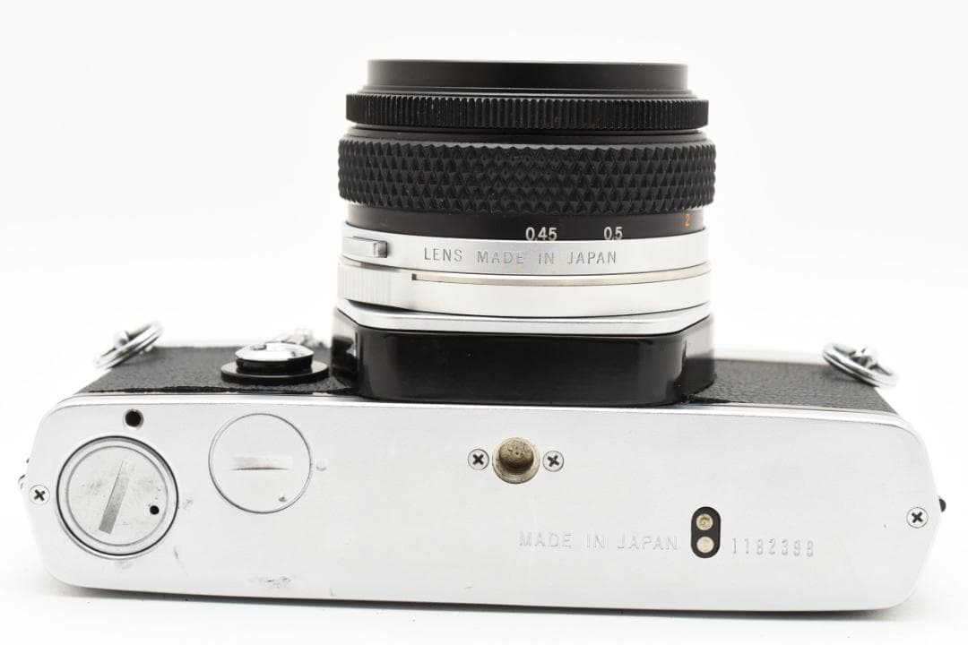 フィルムカメラ Olympus OM-1 + F Zuiko 50mm F1.8