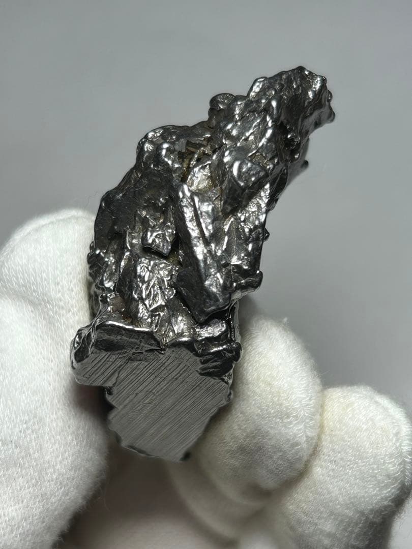 鉄隕石　カンポデルシエロ　エンドカット　オクタヘドライト　69.7g　証明書付き