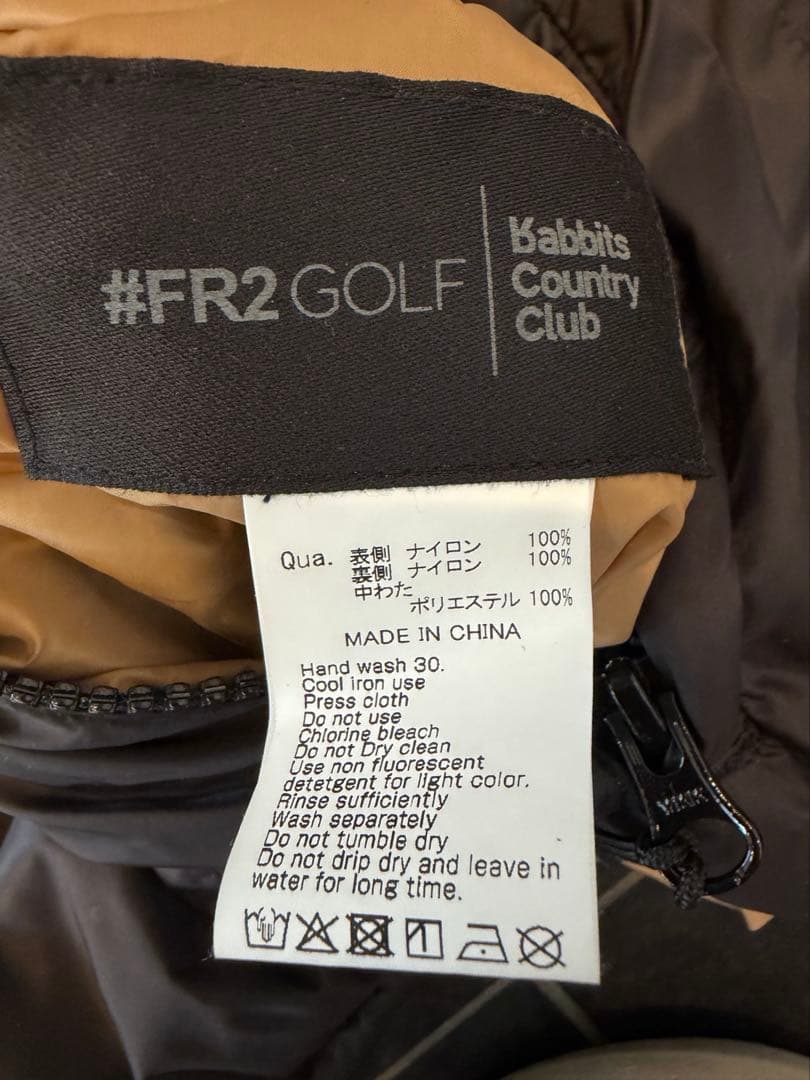 FR2ゴルフ　　ダウンベスト