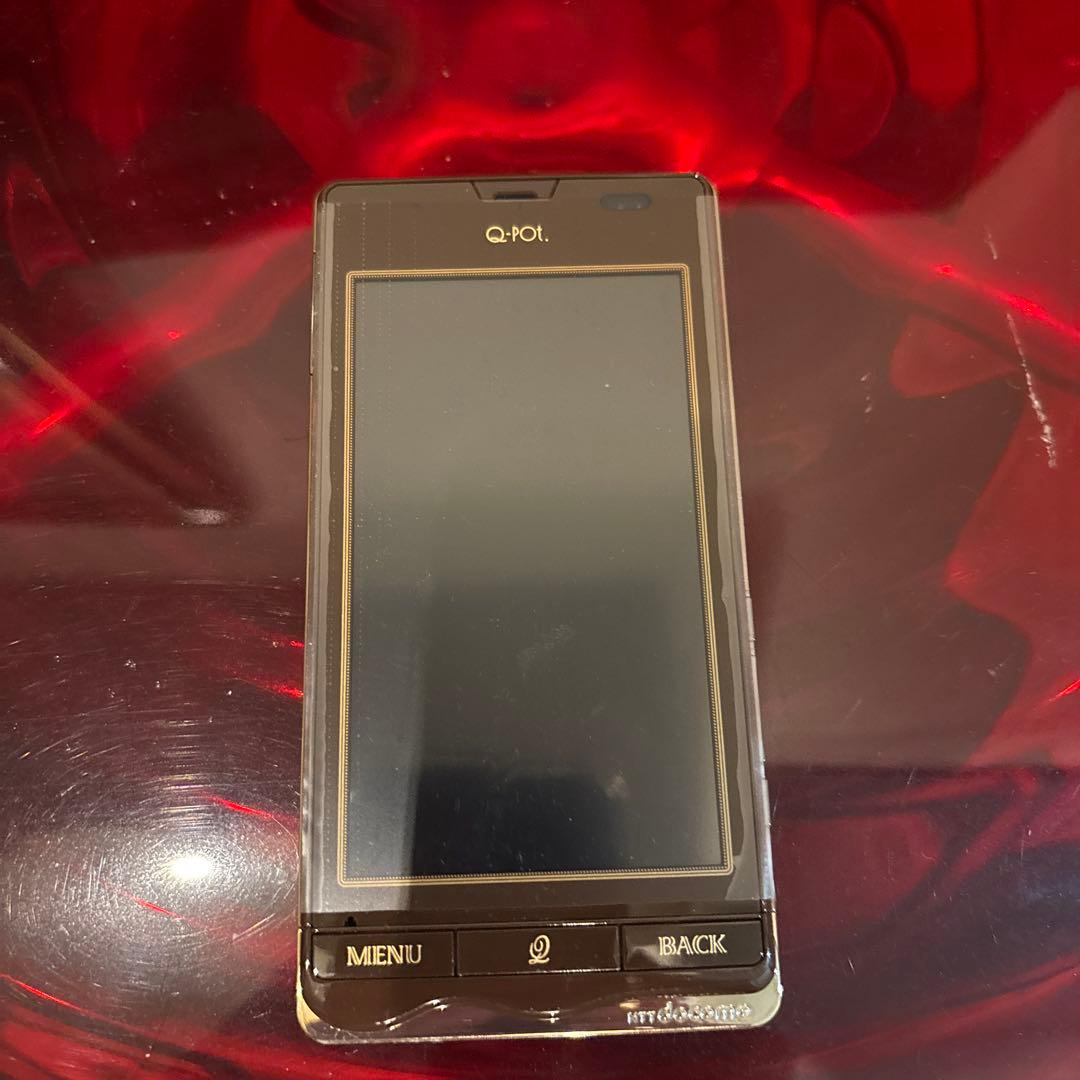 新品未使用 Q-pot.Phone SH-04D チョコレート スマートフォン