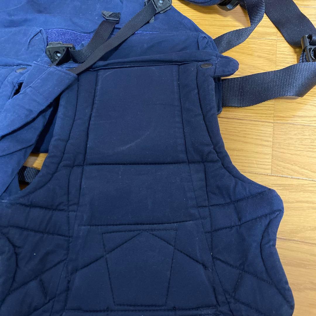 12/30まで値下げ【napnap】双子用抱っこ紐　ネイビー