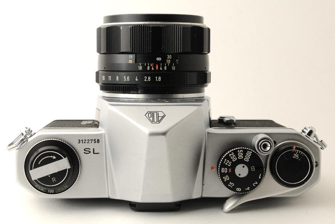 ペンタックス SL Super-Takumar 55mm F/1.8 良好