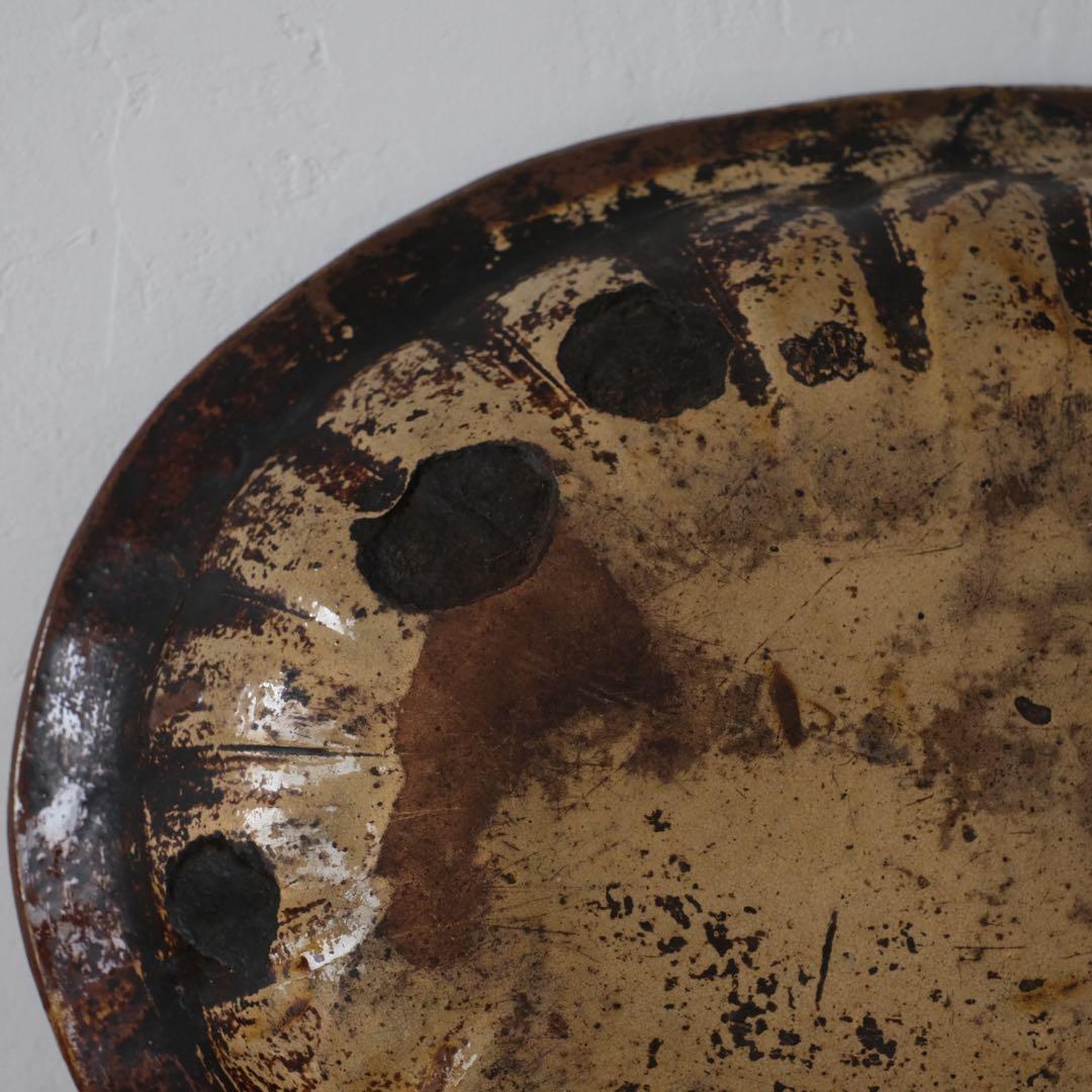 フランスアンティーク　オーバルプレート　南仏