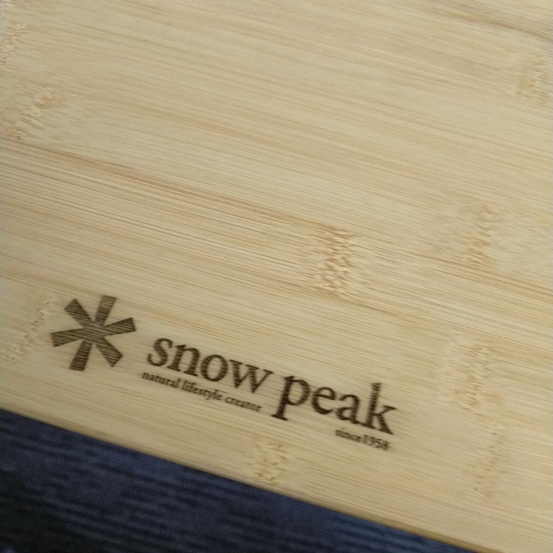 【スノーピーク/ peak/ワンアクションテーブルロング竹/美品】