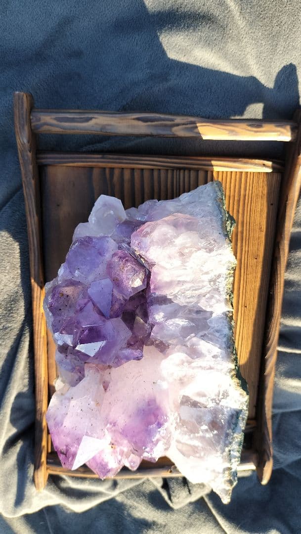 アメジスト原石結晶 重量級 特大サイズ ブラジル産 アメジスト結晶