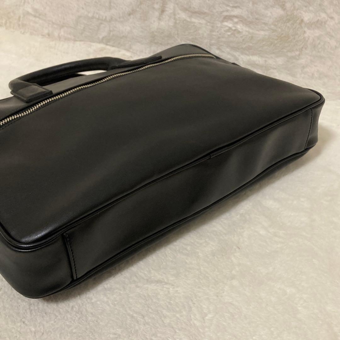 極美品 ポールスミス グラナデ レザー 2way ビジネスバッグ A4収納可
