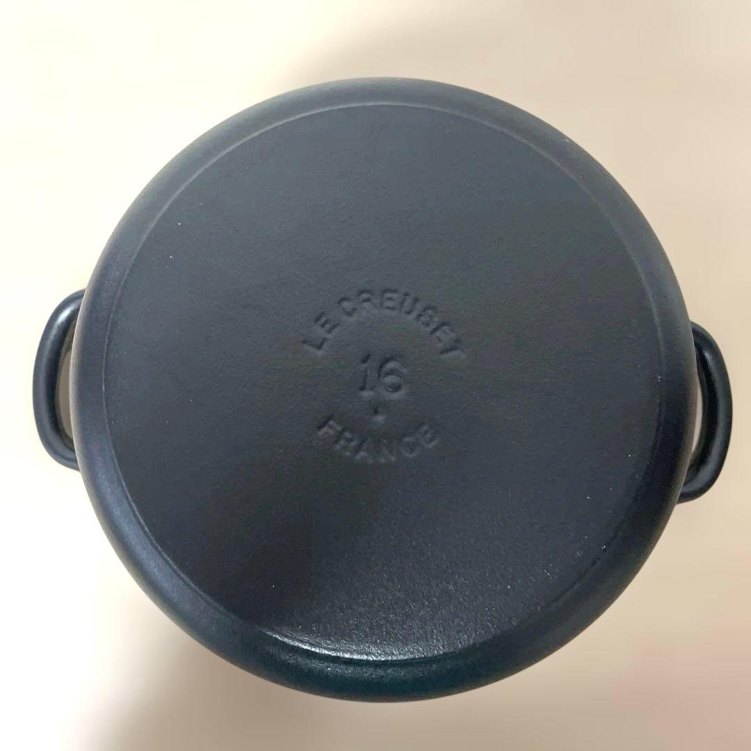 x*b様 LE CREUSETル・クルーゼ 鍋 ココット ロンド マットブラック
