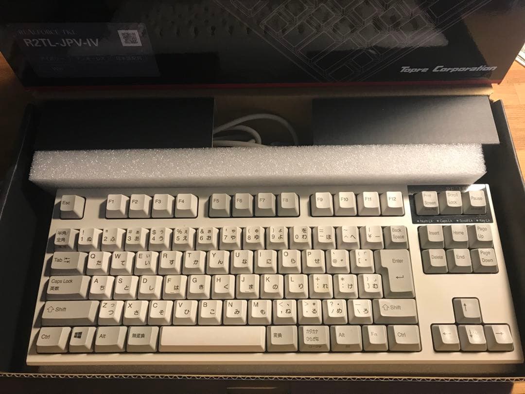 REALFORCE 日本語配列　東プレ R2TL-JPV-IV