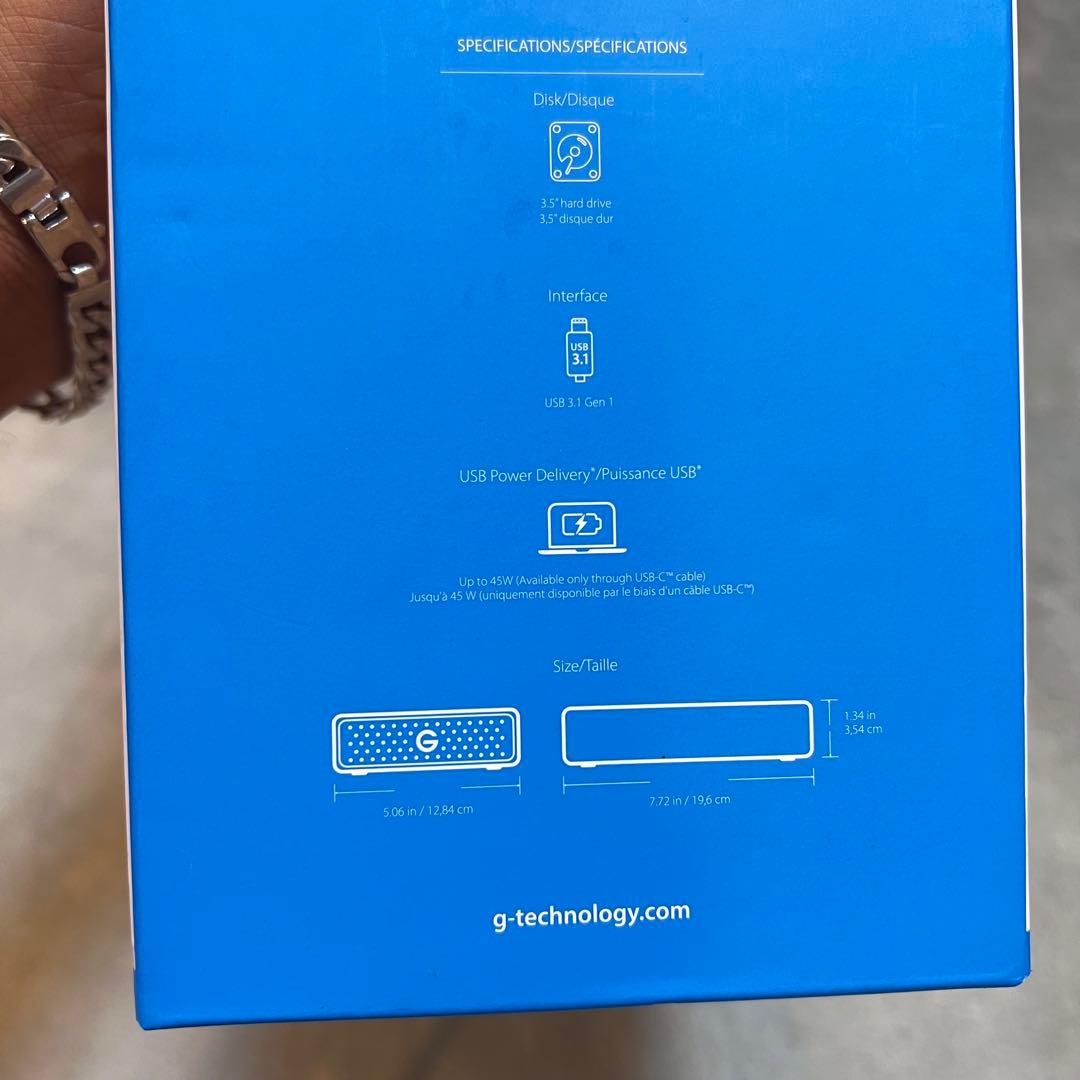 ウエスタンデジタル G-Drive USB-C 10TB