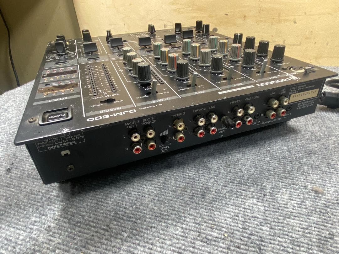 1022 pioneer DJM-500 DJミキサー