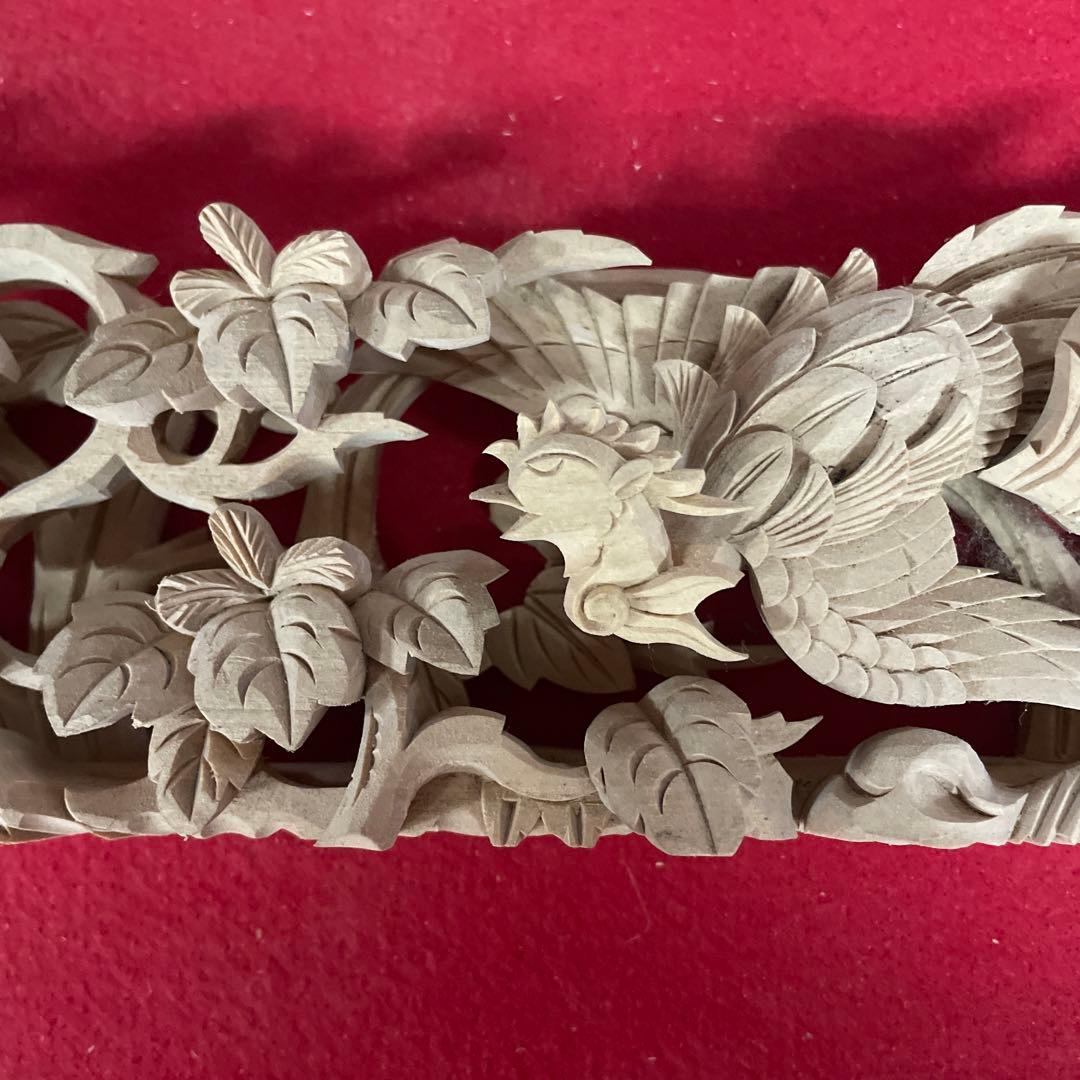 板敷山と松竹梅と鳳凰の欄間