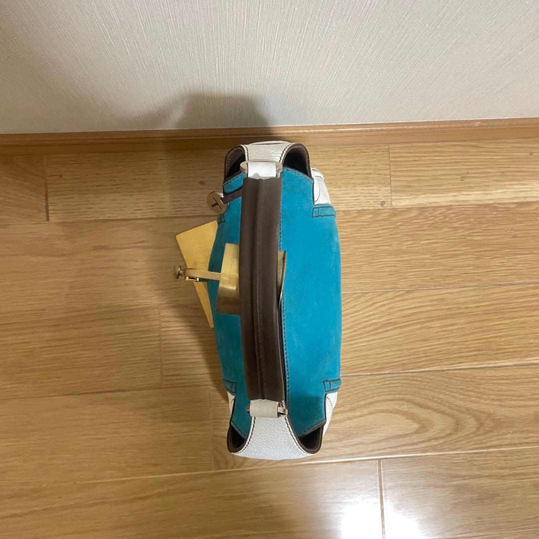 トッズ ショルダーバッグ 肩掛け ワンハンドルバッグ バイカラー 保存袋付き