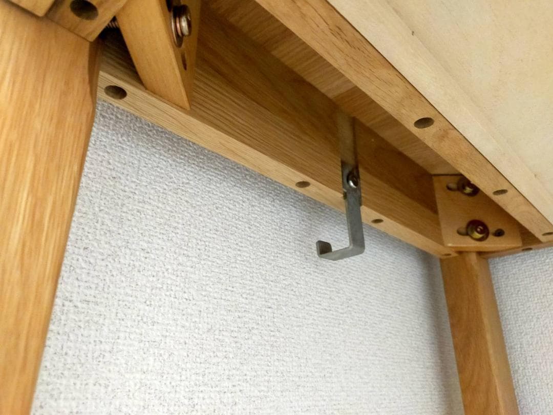 無印良品 MUJI 木製デスク オーク材 引出付 幅１４０ｃｍ 直接引取歓迎