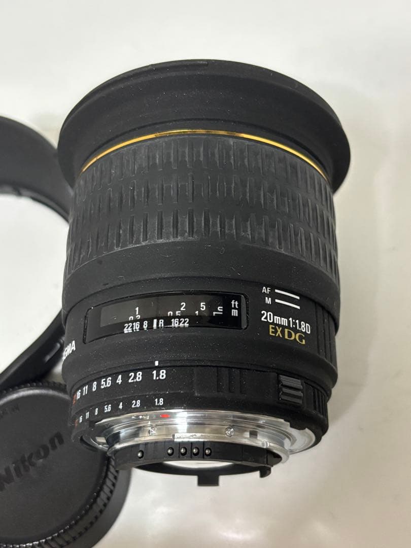 【カビ曇り無し】SIGMA 20mm F1.8D EX DG Nikon