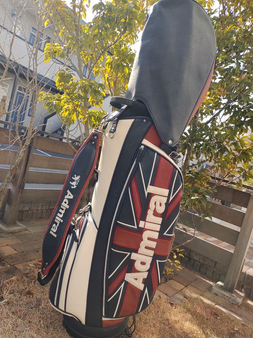 Admiral スタンド式ゴルフキャディバッグ ✨ユニオンジャック