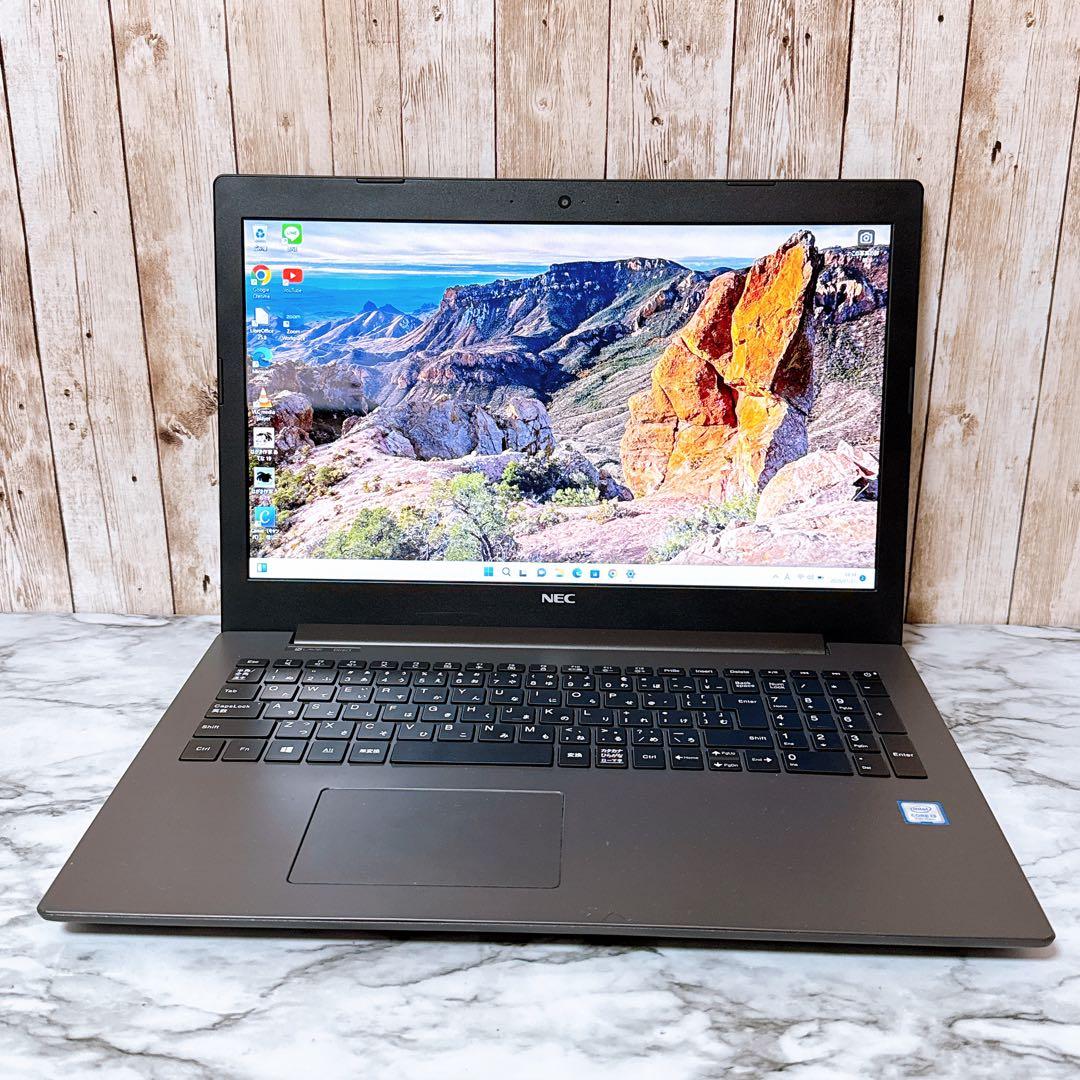 【美品】1台限定✨すぐ使えるパソコンPC 高性能i3＆爆速SSD/メモリ8GB