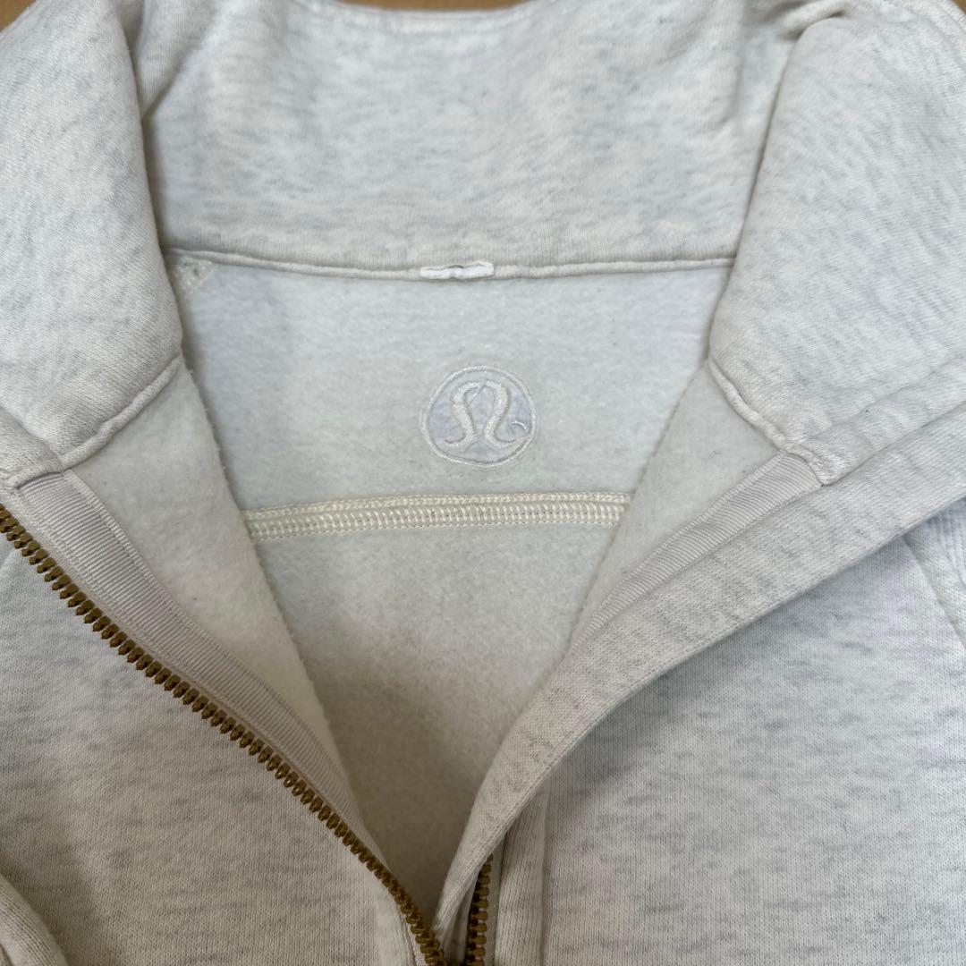 lululemon Scuba オーバーサイズ ファネルネックハーフジップ