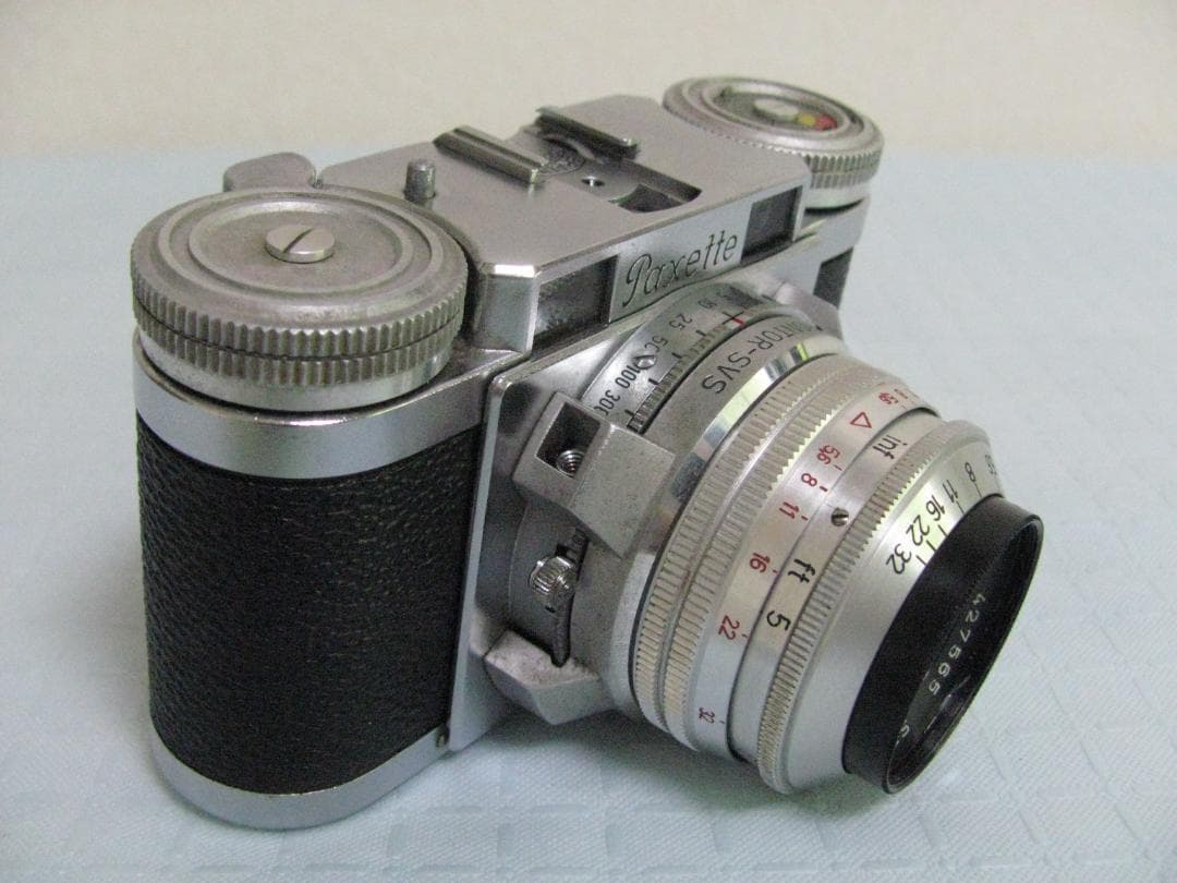 ★BRAUN Paxette II パクセッテ 1:5.6/85レンズ着脱式