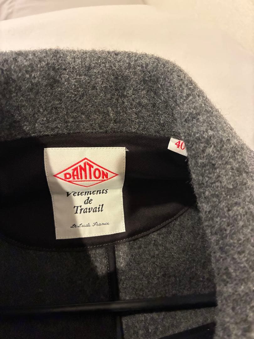 DANTON ダントンウールライトパイル カバーオールジャケット