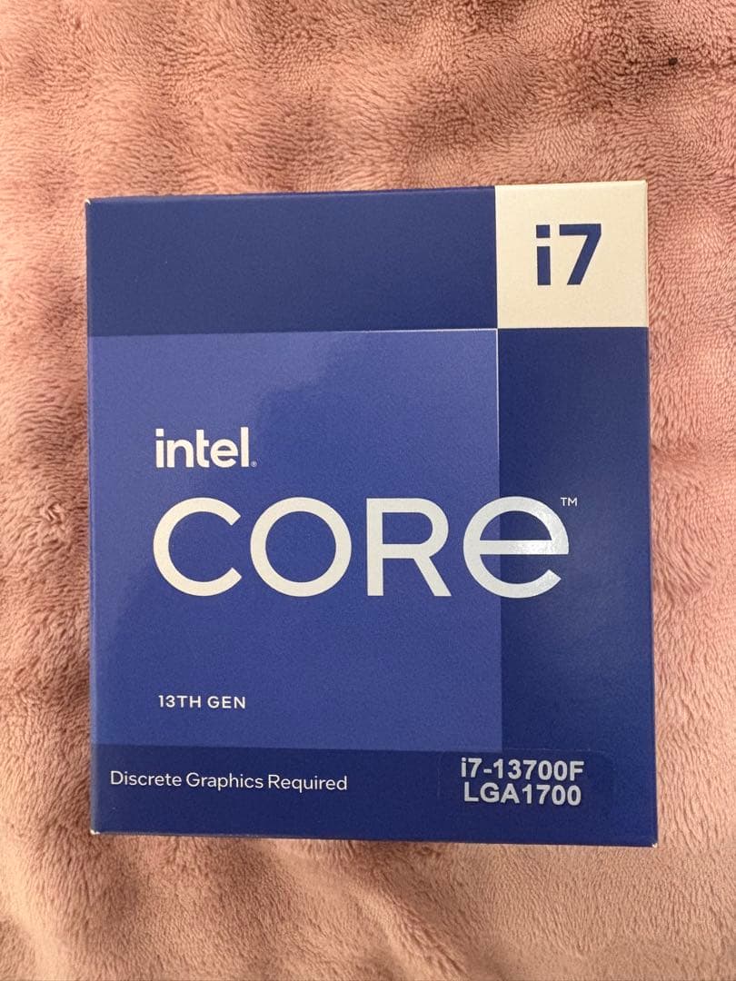 Cpu core i7 13700f 新品