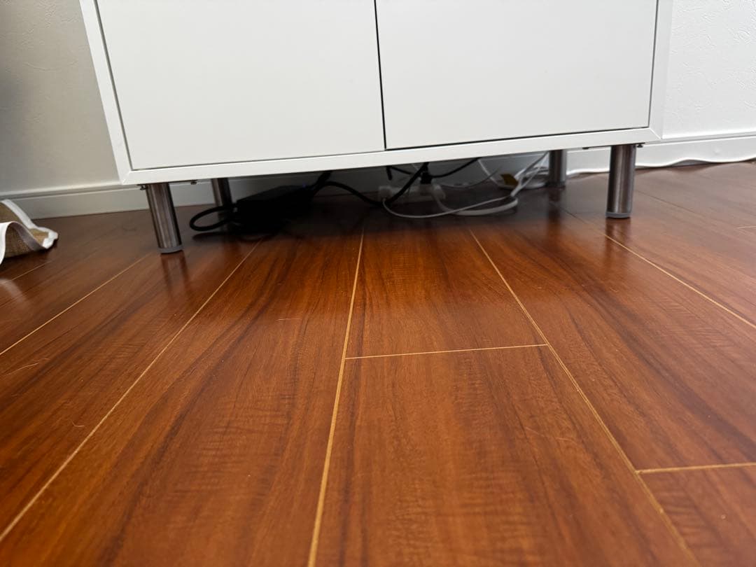 【完成品】IKEA EKET エーケト キャビネット　ホワイト　美品