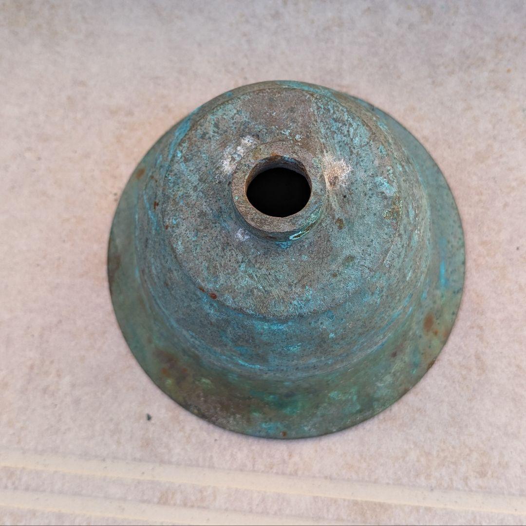 真鍮鐘　骨董　レトロ　大正レトロ　昭和レトロ　アンティーク