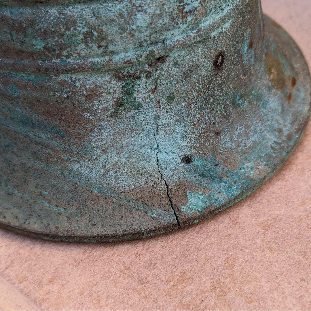 真鍮鐘　骨董　レトロ　大正レトロ　昭和レトロ　アンティーク